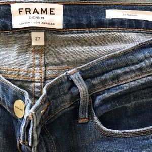 Frame denim destroyed le garçon jeans